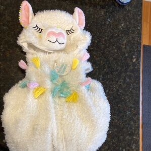 Llama Costume for Kids - White